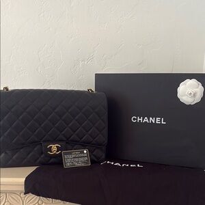 Chanel Black Quilted Shoulder Bag